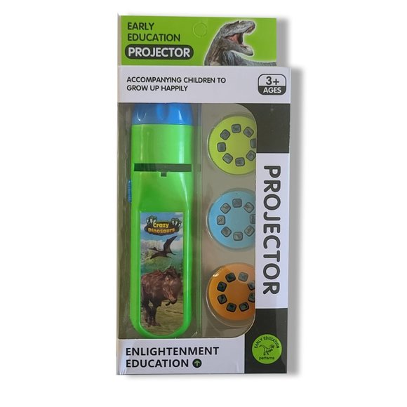 Dinosaurs Flashlight Bedtime Projector Light Educational Toys For kids set of 1 - Picture 4 of 10